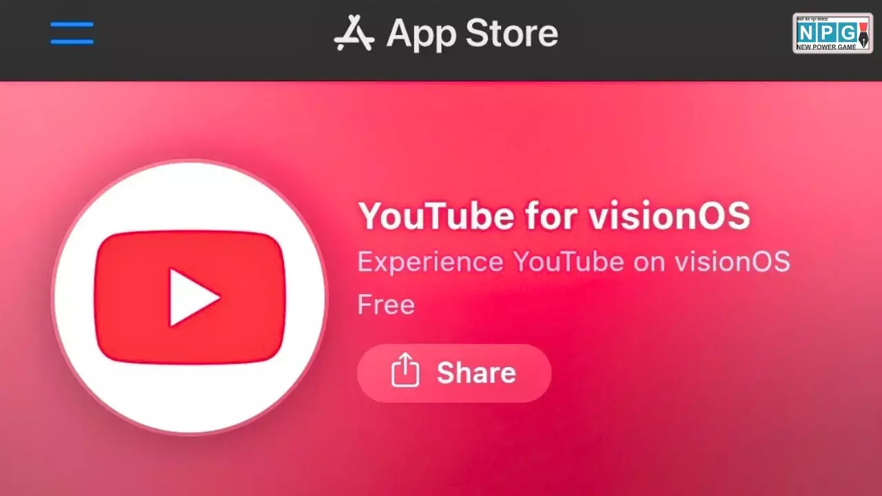 Apple Vision Pro YouTube App News