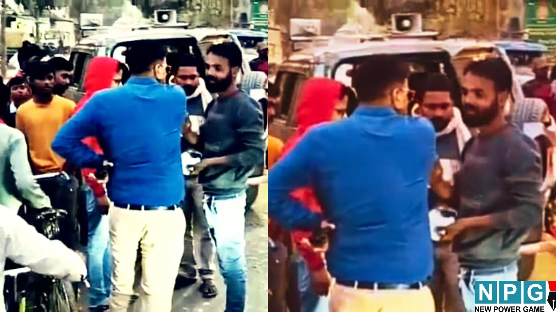 वैशाली: मामूली टच पर भड़के BDO, हाथ जोड़ता रहा युवक, थप्पड़ों की करता रहा बौछार... वीडियो वायरल वैशाली: मामूली टच पर भड़के BDO, हाथ जोड़ता रहा युवक, थप्पड़ों की करता रहा बौछार... वीडियो वायरल