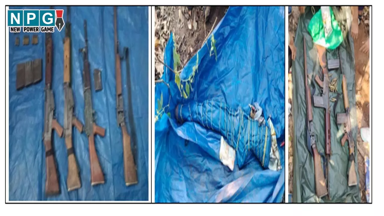 CG Naxal News: जवानों को बड़ी कामयाबी, नक्सलियों द्वारा डम्प किये ऑटोमेटिक हथियार बरामद... एसएलआर, इंसास, 12 बोर.... CG Naxal News: जवानों को बड़ी कामयाबी, नक्सलियों द्वारा डम्प किये ऑटोमेटिक हथियार बरामद... एसएलआर, इंसास, 12 बोर....