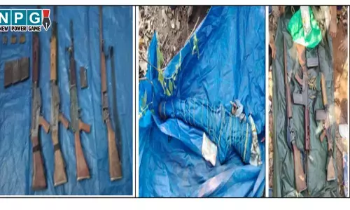 CG Naxal News: जवानों को बड़ी कामयाबी, नक्सलियों द्वारा डम्प किये ऑटोमेटिक हथियार बरामद... एसएलआर, इंसास, 12 बोर....