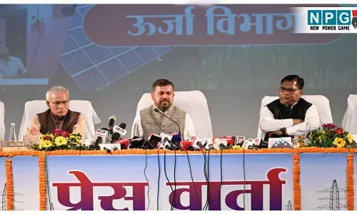 ऊर्जा विभाग की प्रेस वार्ता:  विभाग के सचिव डॉ. रोहित यादव ने पत्रकारों से साझा की विभागीय उपलब्धियां