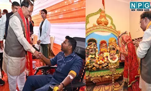 CM Vishnudeo Sai: CM विष्णुदेव ने जन्मदिन पर रक्तदान शिविर का किया शुभारंभ, जगन्नाथ मंदिर में पूजा-अर्चना कर प्रदेशवासियों के सुख-समृद्धि की कामना की