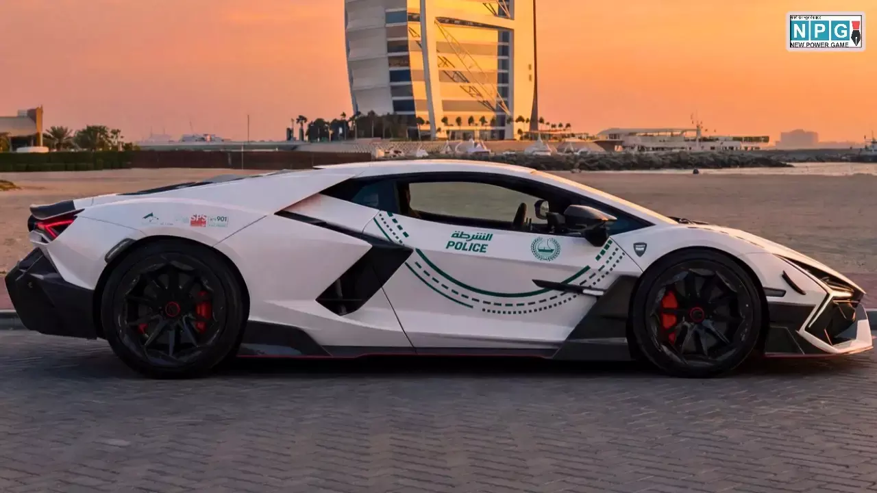 Dubai Police Mansory Lamborghini Revuelto