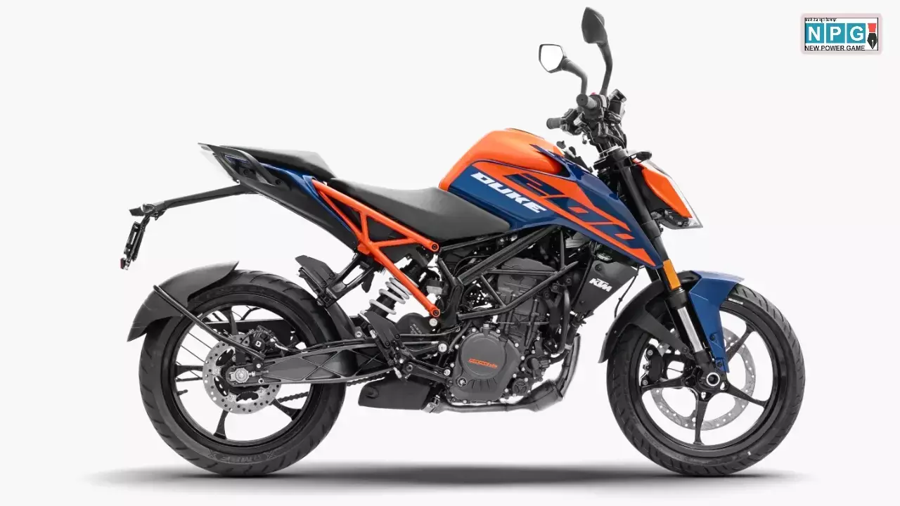 KTM 200 Duke Atlantic Blue Colour