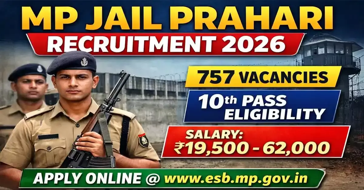 MP Sarkari Naukri 2026: 10वीं पास वालों के लिए जैकपॉट! एमपी में निकली 1600 से ज्यादा सरकारी नौकरियां, बस 10वीं पास हैं तो करें अप्लाई