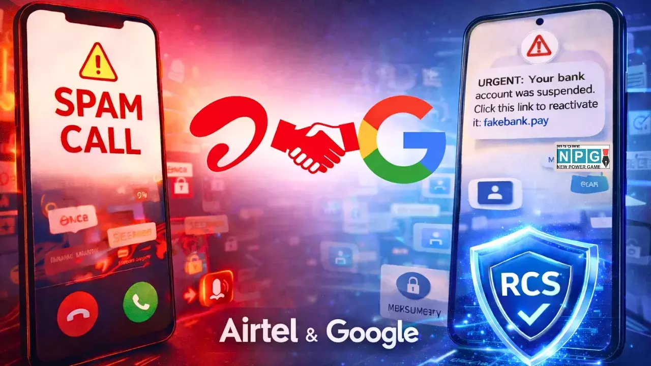 Bharti Airtel Google RCS Spam Protection India