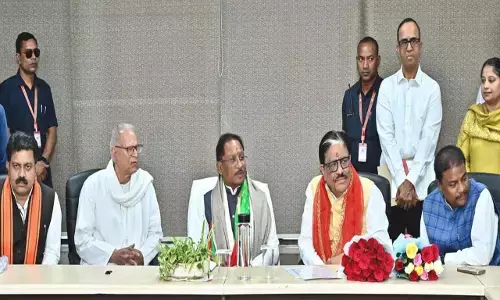 CG News: राज्य नीति आयोग के उपाध्यक्ष के रूप में गणेश शंकर मिश्रा ने संभाला पदभार, मुख्यमंत्री ने दी शुभकामनाएँ