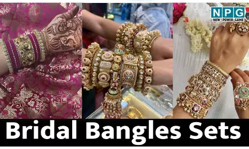 Bridal Bangles Sets: ट्रेडिशनल चूड़े की जगह चाहिए कुछ नया? दुल्हनें लहंगा-चोली के साथ पेयर करें ये कंगन स्टैक,जम जाएगा रंग