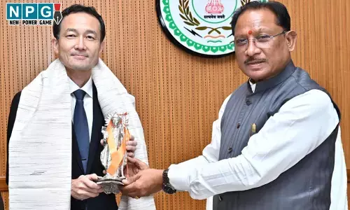 CG News: CM विष्णुदेव से जापान दूतावास के राजनीतिक मामलों के मंत्री आबे नोरिआकि ने की मुलाकात...इन विषयों पर हुई चर्चा