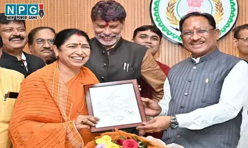 CG News: संसद में गूंजेगी छत्तीसगढ़ की आवाज, CM विष्णुदेव ने नवनिर्वाचित सांसद लक्ष्मी वर्मा को दी बधाई...