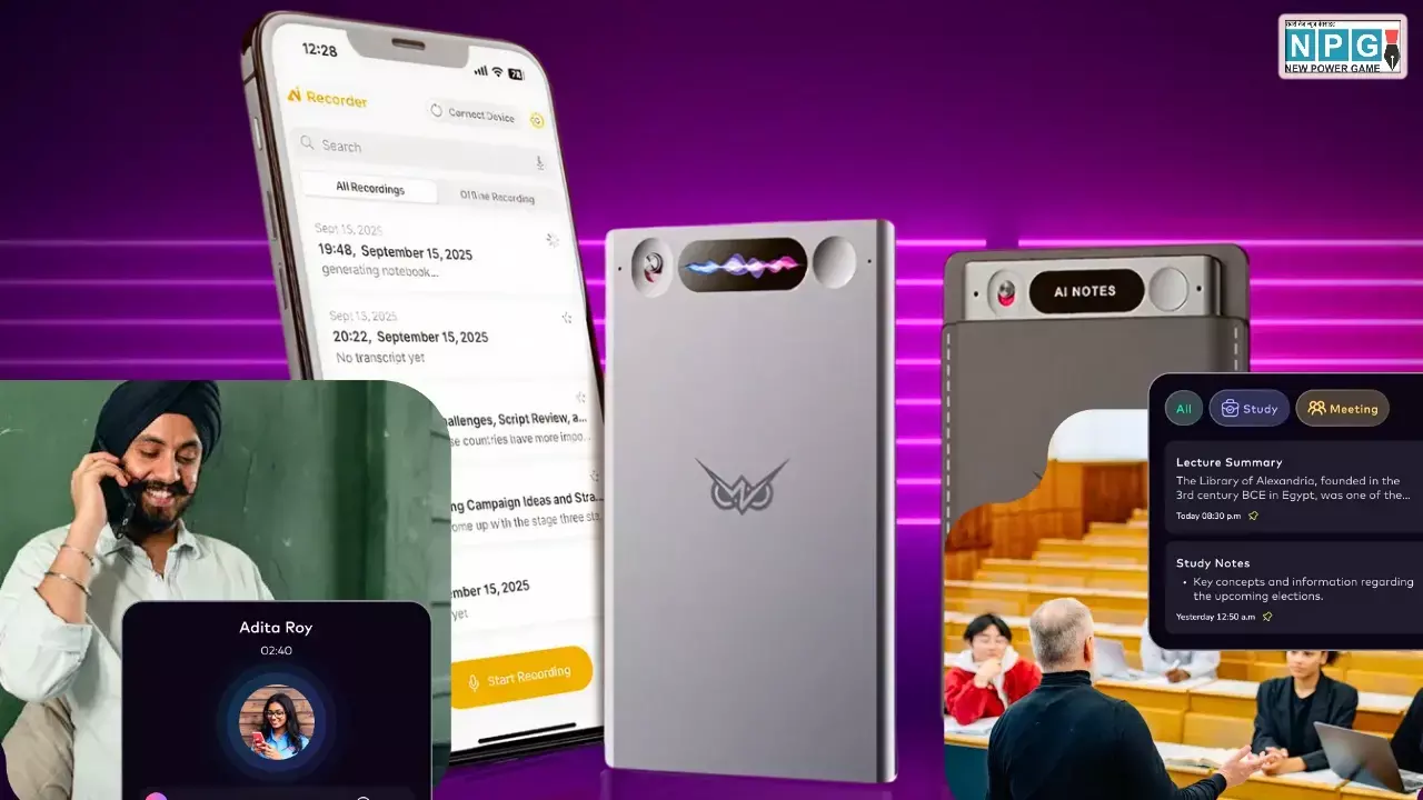 itel Zeno AI Weaver Voice Recorder