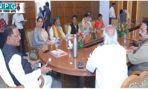 CG डिनर डिप्लोमेसी: CM विष्णुदेव आज दिल्ली में सांसदों को दे रहे भोज, फ़ोटो में देखिये कांग्रेस सांसद भी पहुंचे