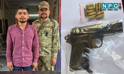 Dhamtari News: पिस्टल के साथ हिस्ट्रीशीटर गिरफ्तार, घूम रहा था बड़ी घटना को अंजाम देने की फिराक में, 11 कारतूस भी जब्त