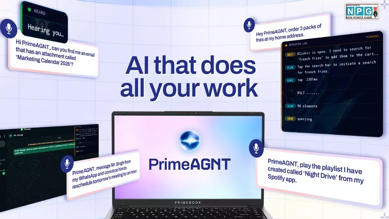 Primebook PrimeAGNT Operator AI