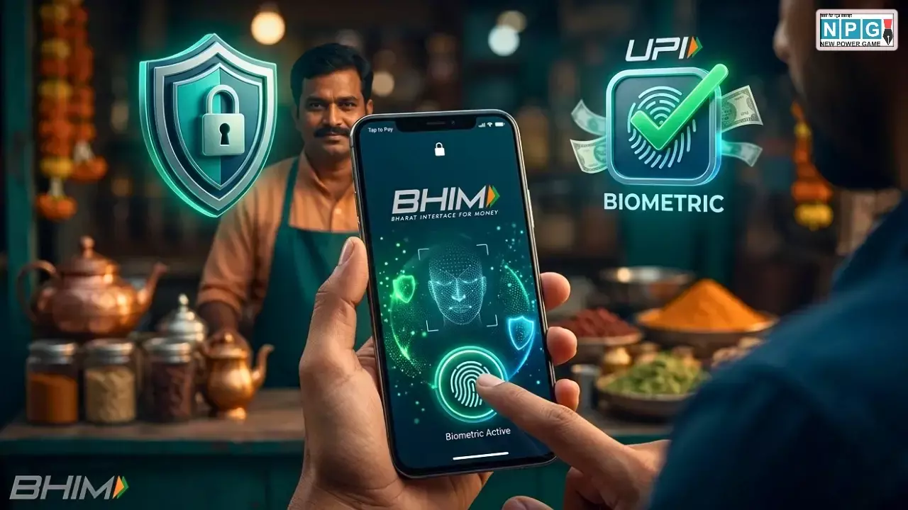 BHIM App Biometric UPI Payment Feature