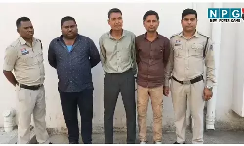 चोर और चोरी का सामान खरीदने वाले तीन चढ़े पुलिस के हत्थे, नियत खराब हुई तो रिश्तेदार के घर का सामान कर दिया पार