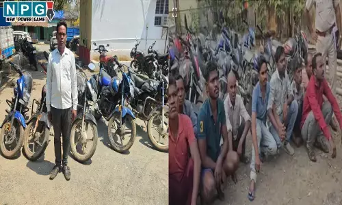Raigarh News: बाइक चोरी का खुलासा, मुख्य आरोपी समेत 9 खरीदार गिरफ्तार, 15 लाख की 21 मोटरसाइकिल जब्त
