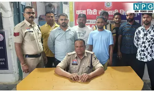 हनुमान जयंती की शोभायात्रा में मारपीट और चाकू बाजी करने वाले आधा दर्जन आरोपी गिरफ्तार