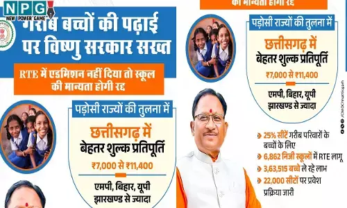 CG School News: CG: विष्णुदेव सरकार सख्त, आरटीई के तहत निजी स्कूल एडमिशन शुरू करें, प्रवेश न देने पर मान्यता होगी रद्द...