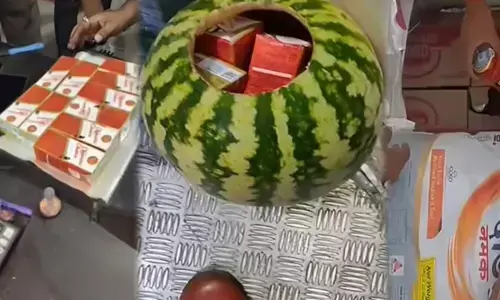 शराब तस्करी का अजीबोगरीब तरीका...तरबूज में छिपाकर लाई जा रही थी शराब, बिहार पुलिस ने किया ऐसे खुलासा