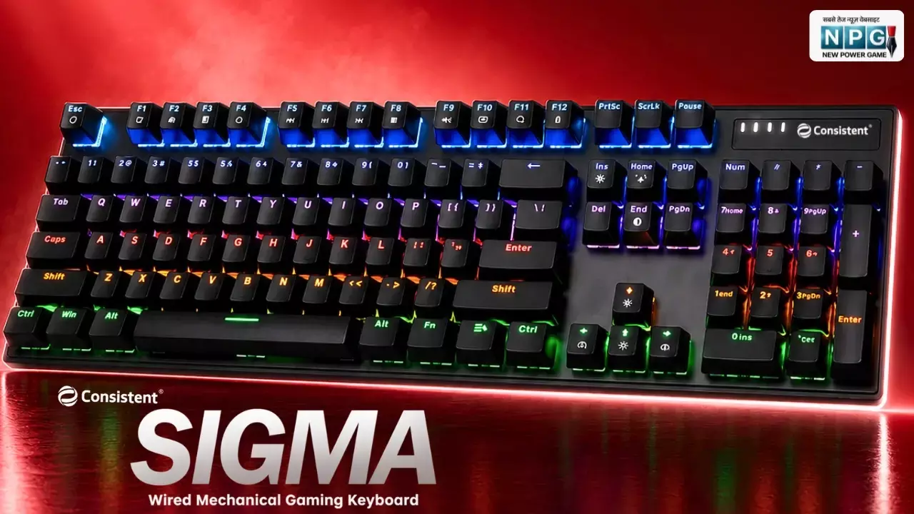 Consistent Sigma Wired Mechanical Gaming Keyboard