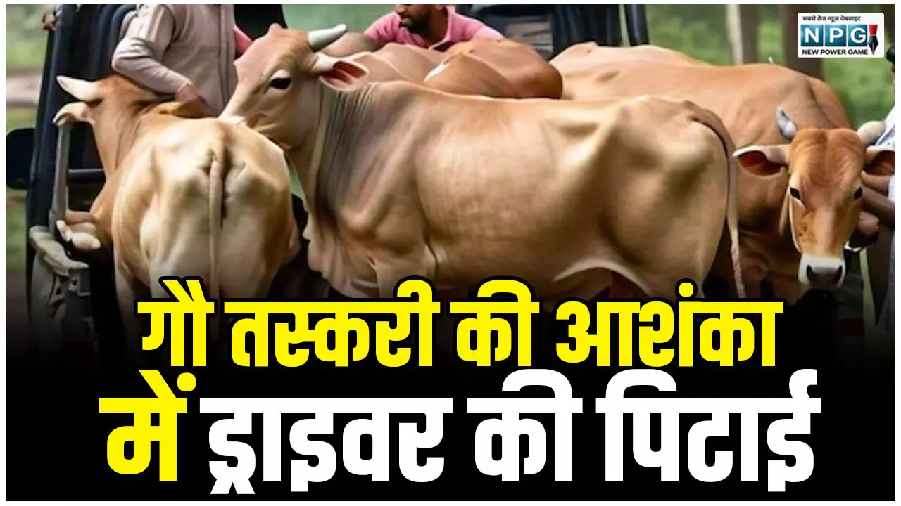 CG Crime News: गौ तस्करी की आशंका: बदमाशों ने लाठी-डंडे से कर दी ड्राइवर की पिटाई, पुलिस ने किया एफआईआर