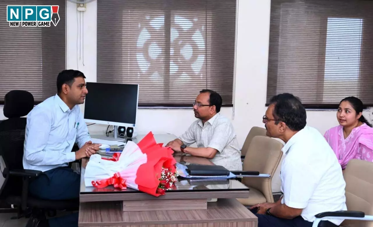 CG: सूडा के नए सीईओ सुमीत अग्रवाल ने संभाला कार्यभार, पहले ही दिन अधिकारियों की बैठक लेकर विभागीय कार्यों व योजनाओं की जानकारी ली