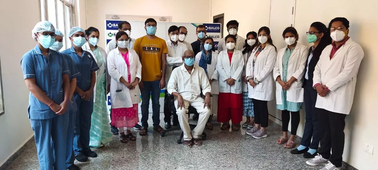 बालको मेडिकल सेंटर ने छत्तीसगढ़ में किया पहला एलोजेनिक बोन मैरो ट्रांसप्लांट… बालको मेडिकल सेंटर ने छत्तीसगढ़ में किया पहला एलोजेनिक बोन मैरो ट्रांसप्लांट…