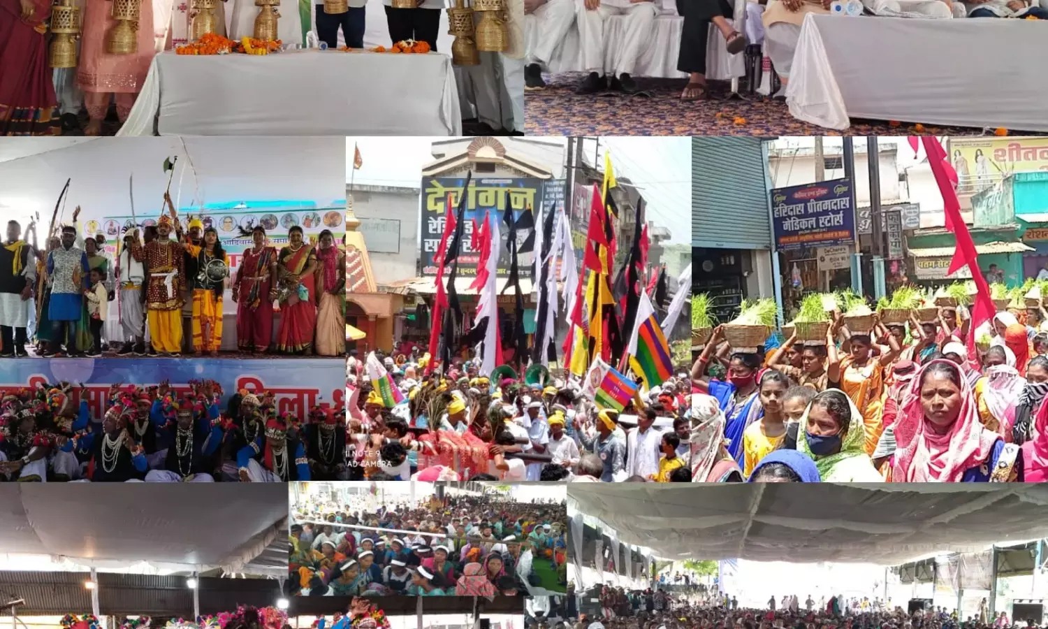 विश्व आदिवासी दिवस पर दिखी आदिवासी संस्कृति की झलक… संवैधानिक अधिकारों को लागू कराने सरकार नहीं दे रही है ध्यान-अरविंद नेताम