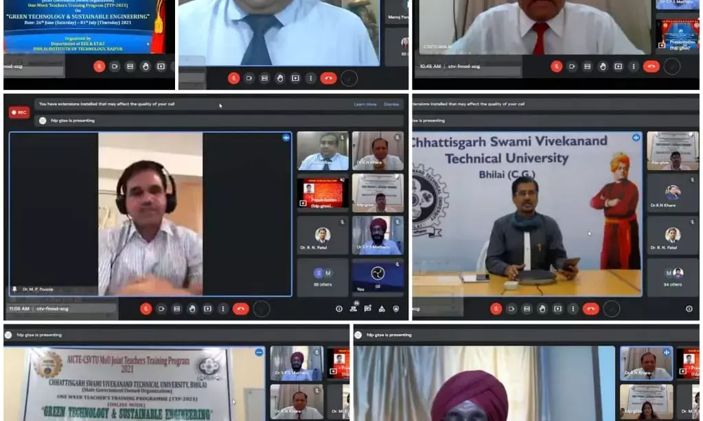 बीआईटी रायपुर में एआईसीटीई-सीएसवीटीयू के संयुक्त MOU के तहत आयोजित शिक्षक प्रशिक्षण कार्यक्रम शुरू