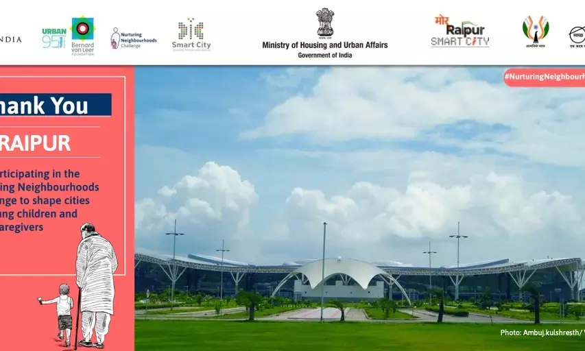 नरचरिंग नेबरहुड चैलेंज” में रायपुर को देश के 63 बड़े शहरों में मिला स्थान….छोटे बच्चों के लिए बेहतर कार्य योजना पर मिला स्थान