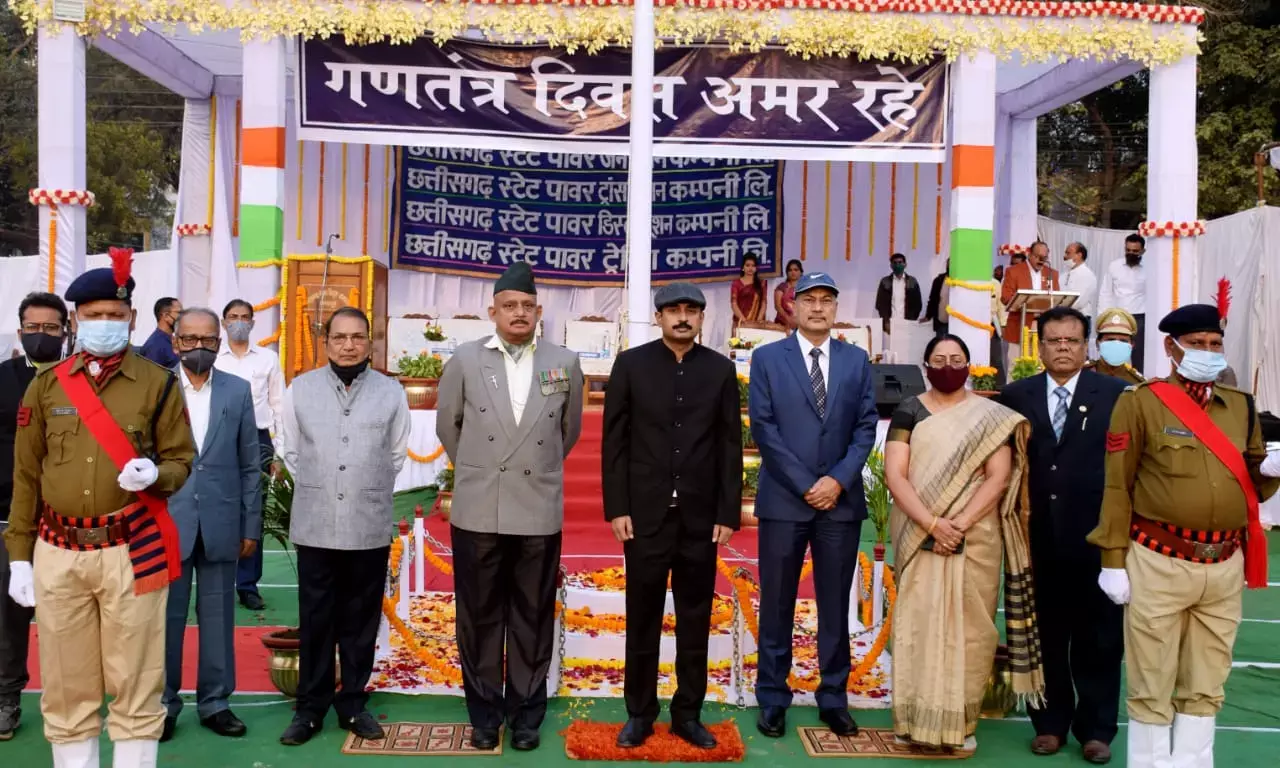 पाॅवर कंपनी में गणतंत्र दिवस समारोह सोल्लास सम्पन्न…. प्रदेश में विद्युत की मांग में 3 गुने की बढ़ोत्तरी दर्ज