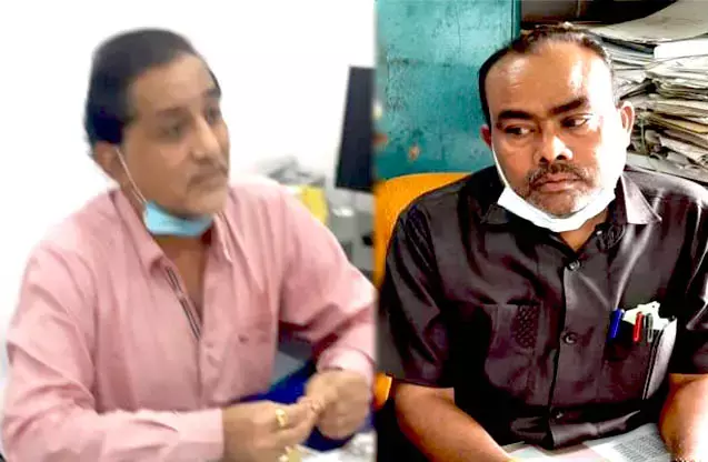 DPI में अफसर व BEO का बाबू घूस लेते गिरफ्तार : शिक्षक से 50 हजार घूस ले रहा था DPI का सहायक संचालक….BEO आफिस का बाबू 15 हजार लेते पकड़ाया DPI में अफसर व BEO का बाबू घूस लेते गिरफ्तार : शिक्षक से 50 हजार घूस ले रहा था DPI का सहायक संचालक….BEO आफिस का बाबू 15 हजार लेते पकड़ाया