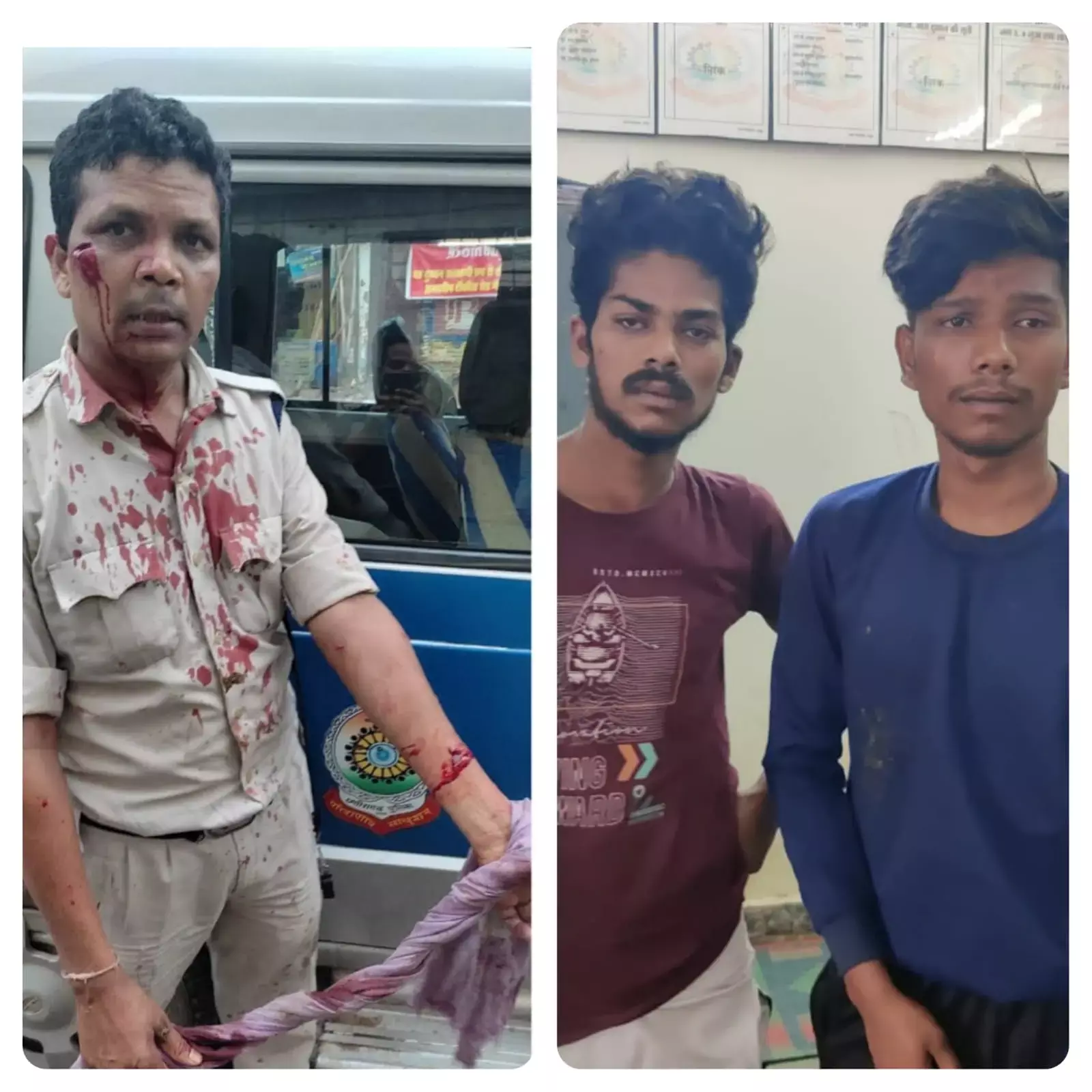 राजधानी में कांस्टेबल को चाकू से गोदा: चाकू लेकर घूम रहे थे बदमाश, शिकायत मिलने पर पकड़ने गई पुलिस तो कर दिया चाकू से ताबड़तोड़ हमला… राजधानी में कांस्टेबल को चाकू से गोदा: चाकू लेकर घूम रहे थे बदमाश, शिकायत मिलने पर पकड़ने गई पुलिस तो कर दिया चाकू से ताबड़तोड़ हमला…