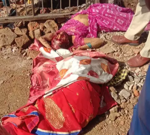 डबल मर्डर: जमीन विवाद में बेटे ने मां और भाई की पत्नी को मार डाला, फावड़ा से वार कर उतारा मौत के घाट…. डबल मर्डर: जमीन विवाद में बेटे ने मां और भाई की पत्नी को मार डाला, फावड़ा से वार कर उतारा मौत के घाट….