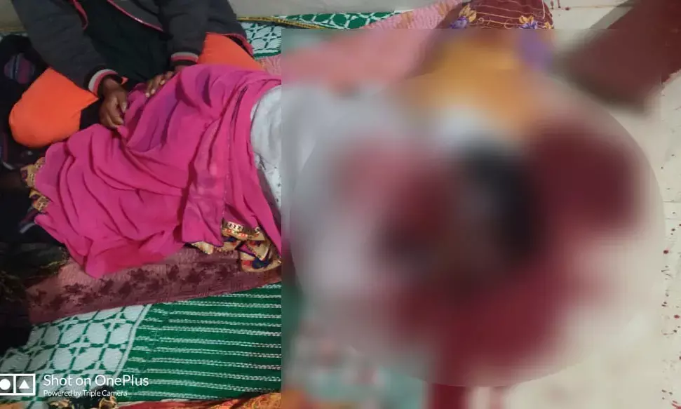 बेटे के प्यार की कीमत माँ को जान देकर चुकानी पड़ी……मां की मौजूदगी में बेटे ने की थी शादी, लेकिन बहु के परिवारवालों ने मां को कुल्हाड़ी से काट दिया