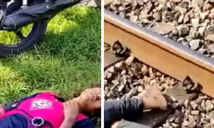 प्रेमी- प्रेमिका ने ट्रेन के आगे लगाईं छलांग… युवक की हो गई मौत, लेकिन बच गई प्रेमिका …