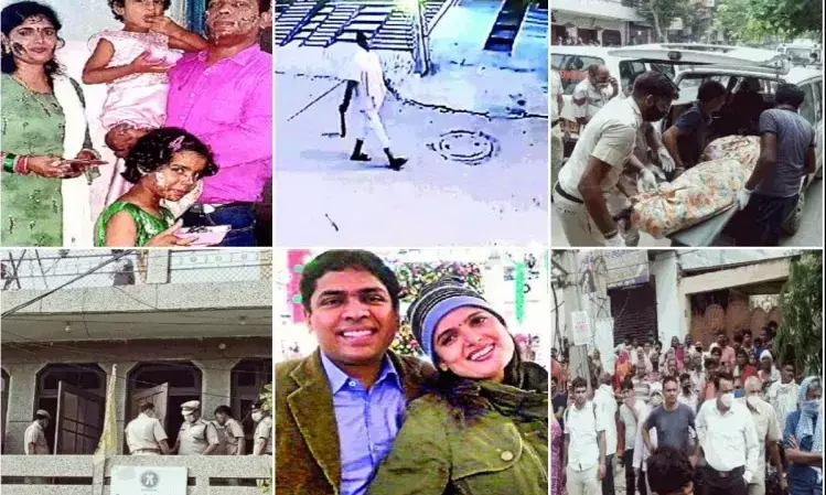 बहू समेत 5 की हत्या: बहू को किरायेदार साथ ऐसी हालत में देख खौल गया था रिटायर्ड फौजी का खून… आधी रात बहु सहित पांच लोगों को काट डाला, वारदात के बाद गंडासे के साथ पुलिस स्टेशन पहुंचा…