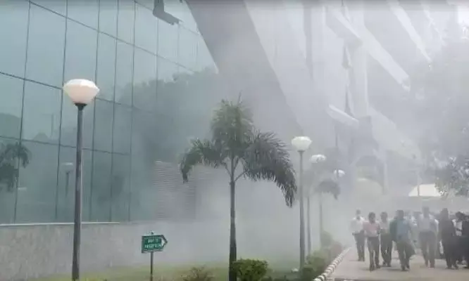 CBI मुख्यालय में लगी भीषण आग, दमकल की पांच गाड़ियां मौके पर…. आग पर काबू पाने का काम जारी