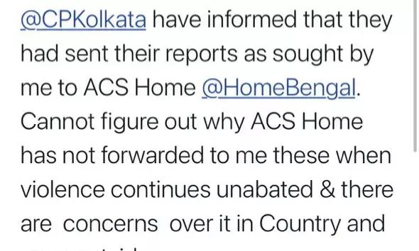 पश्चिम बंगाल राज्यपाल जगदीप धनकर के 19 मिनट के भीतर दो ट्वीट.. पहला बेबसी से भरा तो दूसरे में साफ़ झलकी नाराजगी