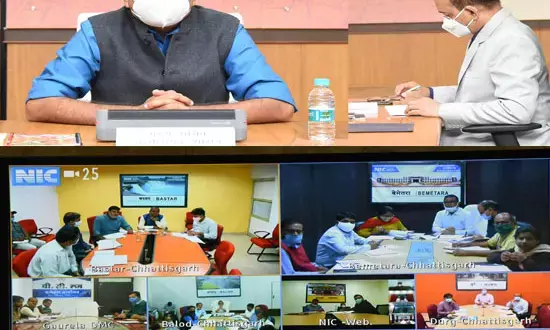 मिशन मोड में काम करने कलेक्टरों को निर्देश… मुख्य सचिव ने कलेक्टर कॉन्फ्रेंस में की महत्वपूर्ण योजनाओं की समीक्षा की