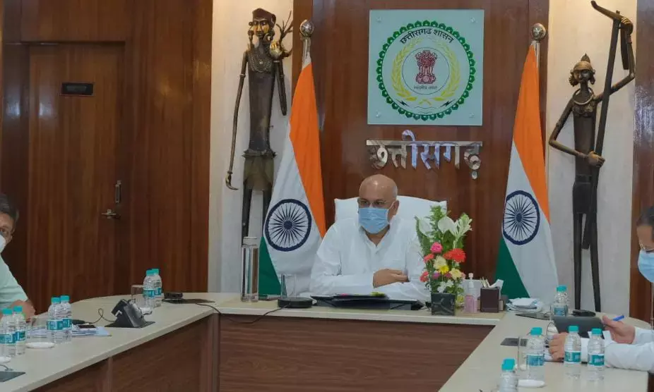 मुख्यमंत्री ने कोरोना पर बस्तर संभाग के कलेक्टरों से विडिओकांफ्रेन्सिंग के जरिए की चर्चा, किया आश्वस्त…संसाधनों की कोई कमी नहीं होने दी जाएगी