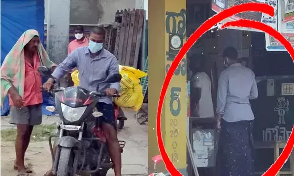 ….जब कलेक्टर किसान बनकर पहुंचे खाद खरीदने…..ऐसे पकड़ी खाद विक्रेताओं की चोरी… फोटो हो रही है खूब वायरल