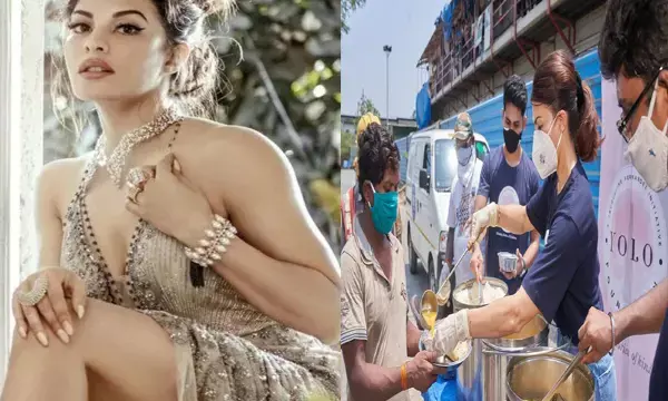 कोरोना काल: जैकलीन फर्नांडिस ने बढ़ाया मदद का हाथ, एक लाख लोगों तक खाना पहुंचाने का उठाया जिम्मा