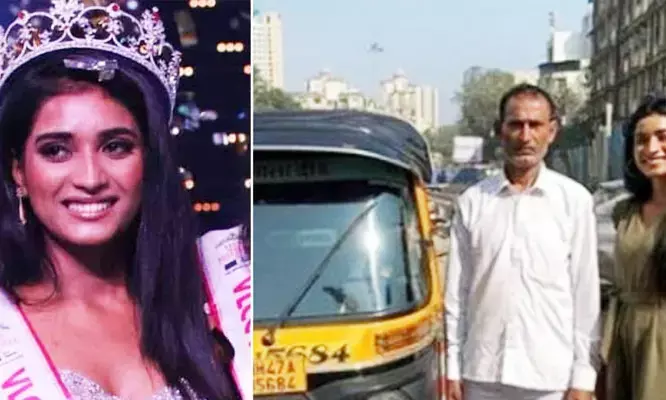 पिता रिक्शा चालक……बेटी बनी मिस इंडिया रनर-अप……सड़क पर की रैंप वॉक की प्रैक्टिस, Miss India तक यूं पहुंचीं मान्या सिंह