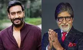 मुंबई में शूटिंग हुई चालू…सूट-बूट में दिखे अमिताभ बच्चन…तो वही डबिंग के लिए पहुंचे अजय देवगन