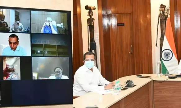 अस्पताल अपने संसाधनों का बेहतर से बेहतर उपयोग कर मरीजों का तत्परता से करें इलाज…   मुख्यमंत्री ने कोरोना की लड़ाई में स्वास्थ्य एवं चिकित्सा से जुड़े लोगों को बताया फ्रंटलाइन वर्कर्स