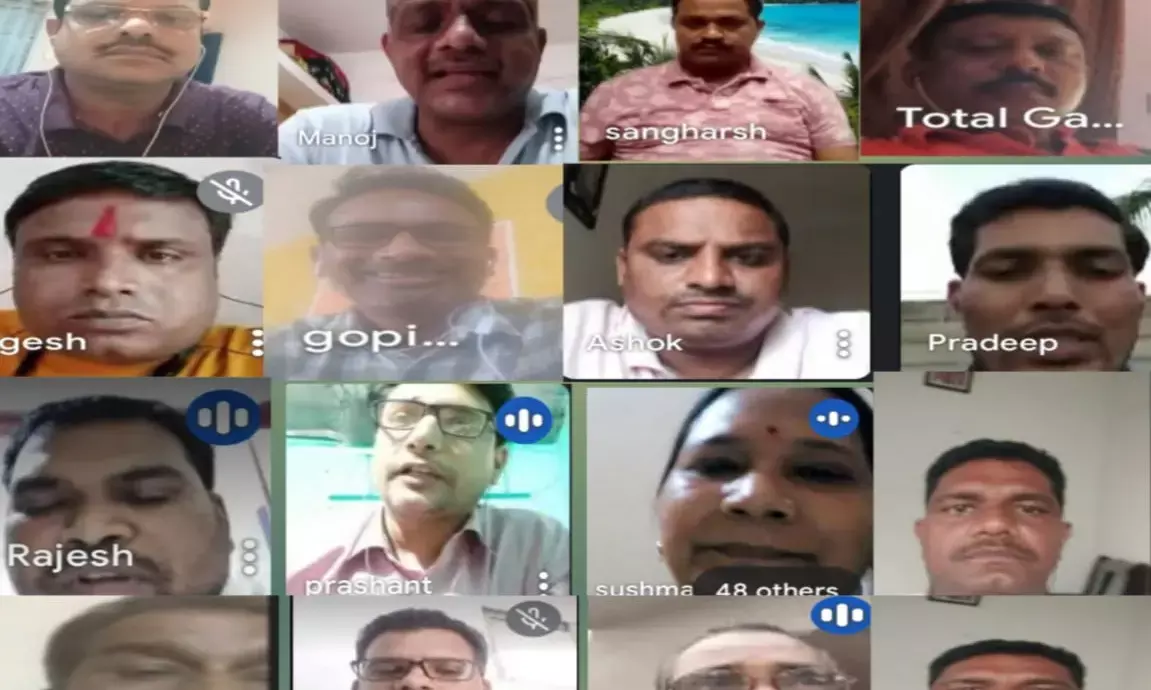 टीचर्स एसोसिएशन के वर्चुअल प्रांतीय बैठक का हुआ आयोजन ……… 30 जून के ट्विटर अभियान को सफल बनाने का निर्णय ……..1 जुलाई को वृक्षारोपण करके संविलियन दिवस मनाने का निर्णय