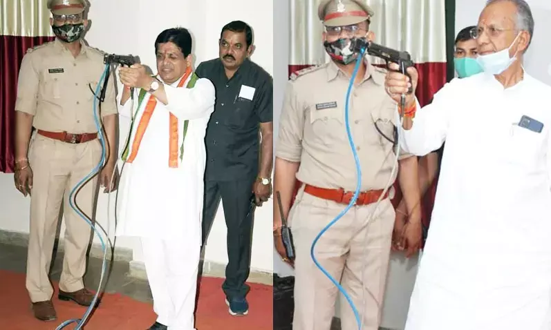 जब पुलिस के सामने मंत्री ने चला दी पिस्टल……गोली जा लगी सीधे निशाने पर… पढ़िये क्या था पूरा मामला