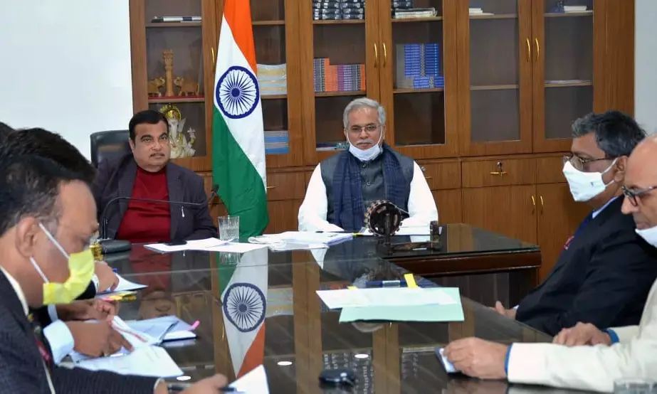 बड़ी खबर : भारतमाला योजना के अंतर्गत छत्तीसगढ़ के तीन राजमार्ग होंगे शामिल ….. मुख्यमंत्री के आग्रह पर मिली अनुमति…….20 हजार करोड़ की लागत के राजमार्ग निर्माण कार्य होंगे